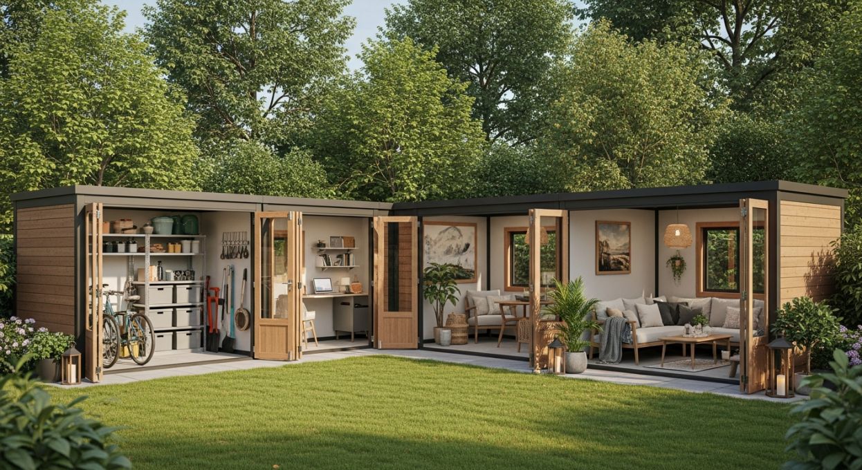 Les avantages des abris de jardin modulaires pour gagner de l’espace