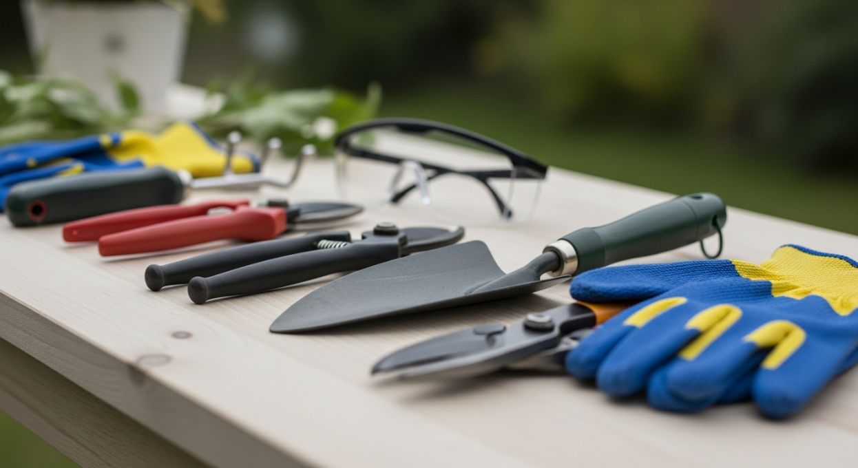 La sécurité avec les outils de jardin : bonnes pratiques et conseils