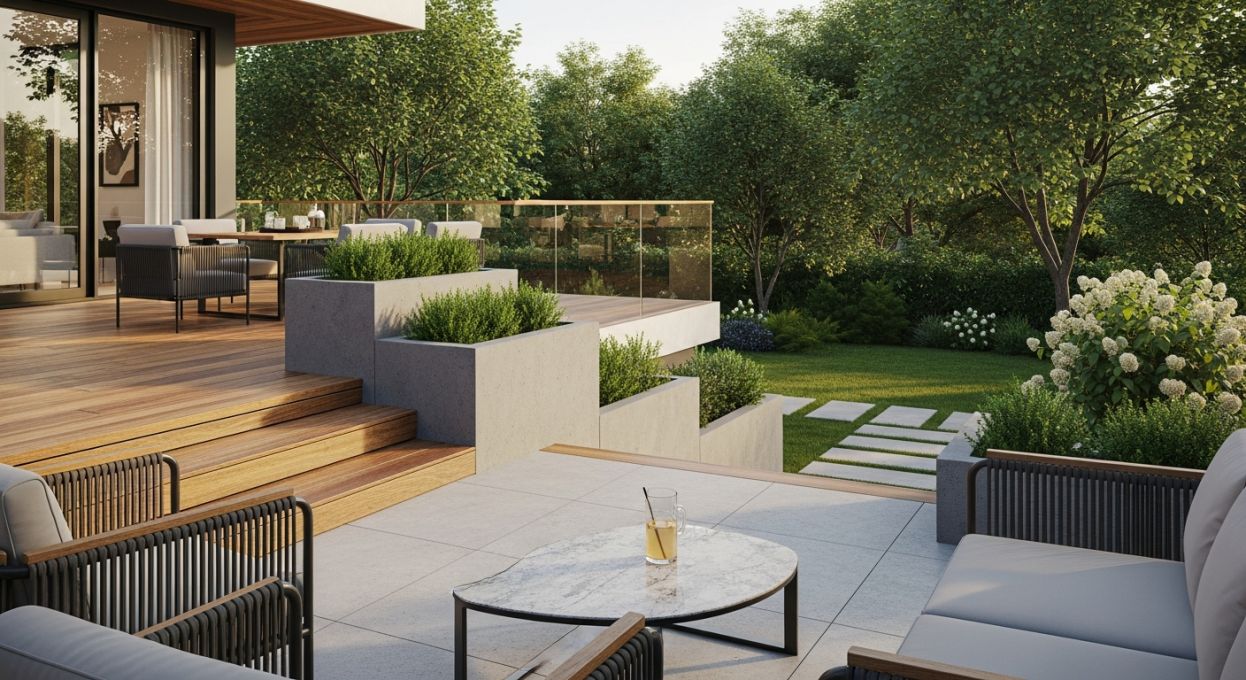 Terrasses surélevées : avantages, contraintes et étapes de mise en œuvre