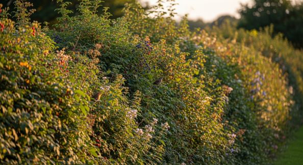 Biodiversité au jardin : installer une haie refuge pour la faune locale