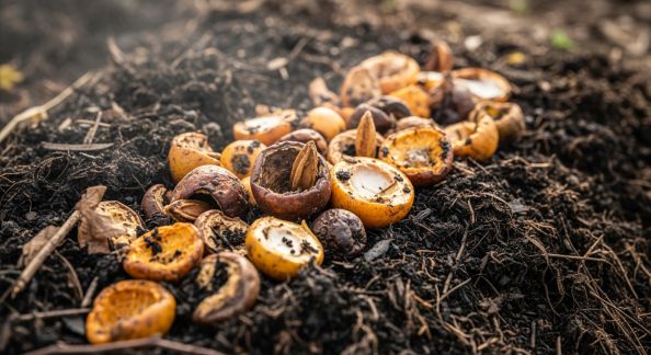 Optimiser le compostage des déchets de fruits à noyau : techniques et précautions