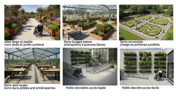Solutions pour adapter son jardin aux personnes à mobilité réduite