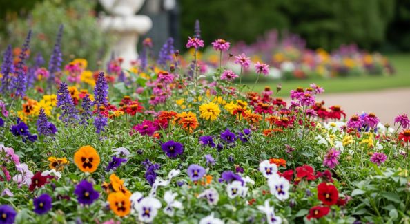 Entretenir ses massifs de fleurs au fil des saisons