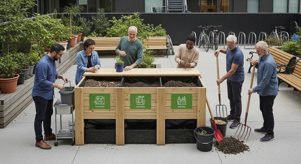 Compostage collectif : comment organiser et réussir en copropriété ?