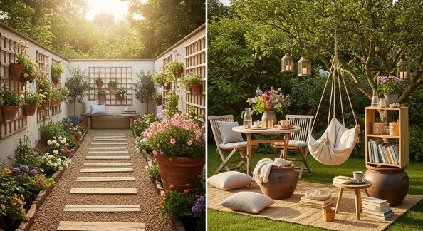 Éléments déco en bois : sublimer votre jardin facilement