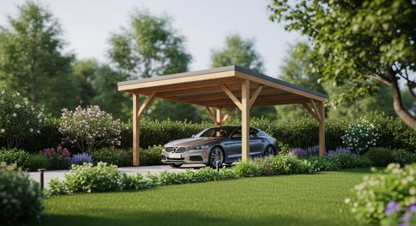 Comment choisir et installer un carport pour protéger votre voiture au jardin